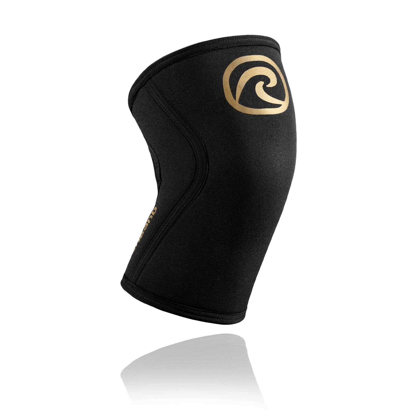 Rehband RX Knee Sleeve 5 mm (Kniebandage) Gold-Schwarz kaufen bei HighPowered.ch