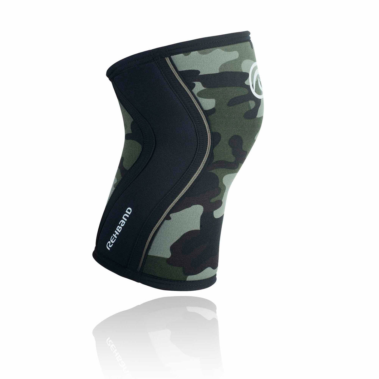 Acquista la ginocchiera Rehband RX Knee Sleeve 5 mm (fascia per ginocchio) Camo su HighPowered.ch