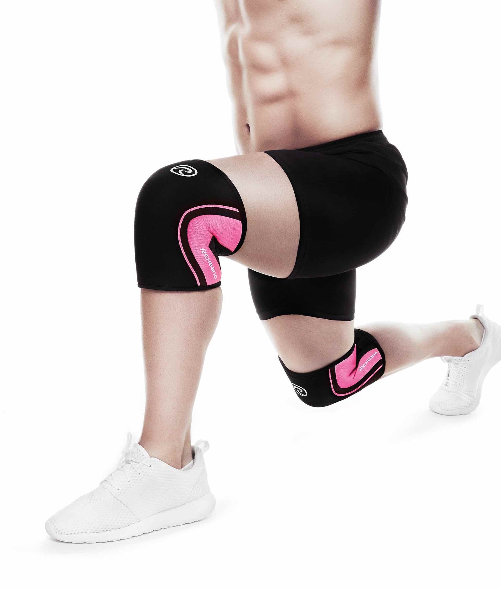 Rehband RX Knee Sleeve 5 mm (Kniebandage) Pink kaufen bei HighPowered.ch