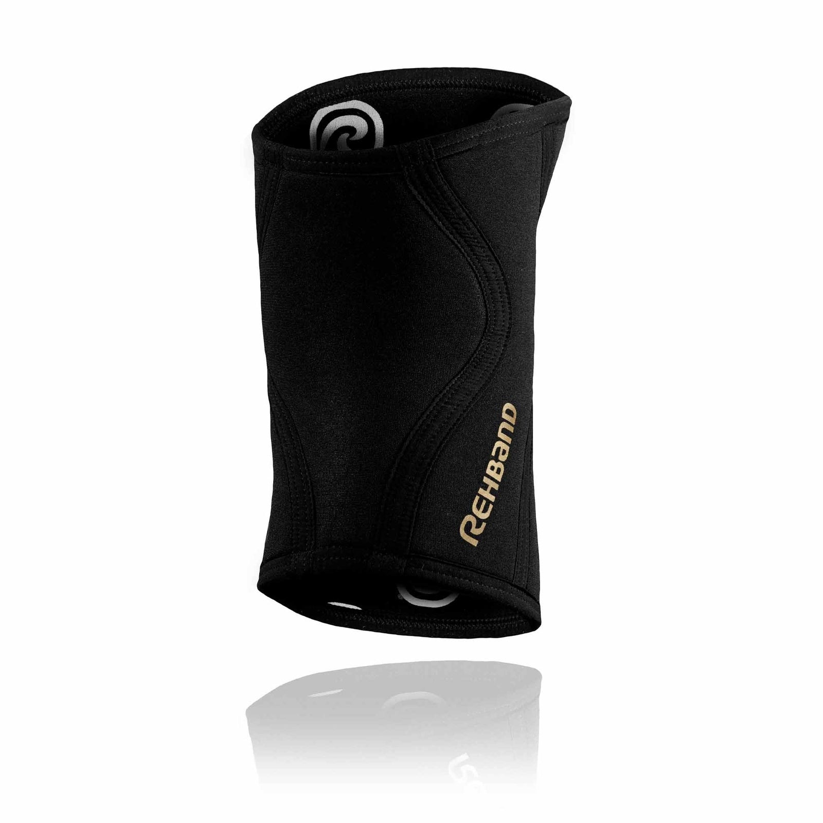 Rehband RX Knee Sleeve 5 mm (Kniebandage) Gold-Schwarz kaufen bei HighPowered.ch