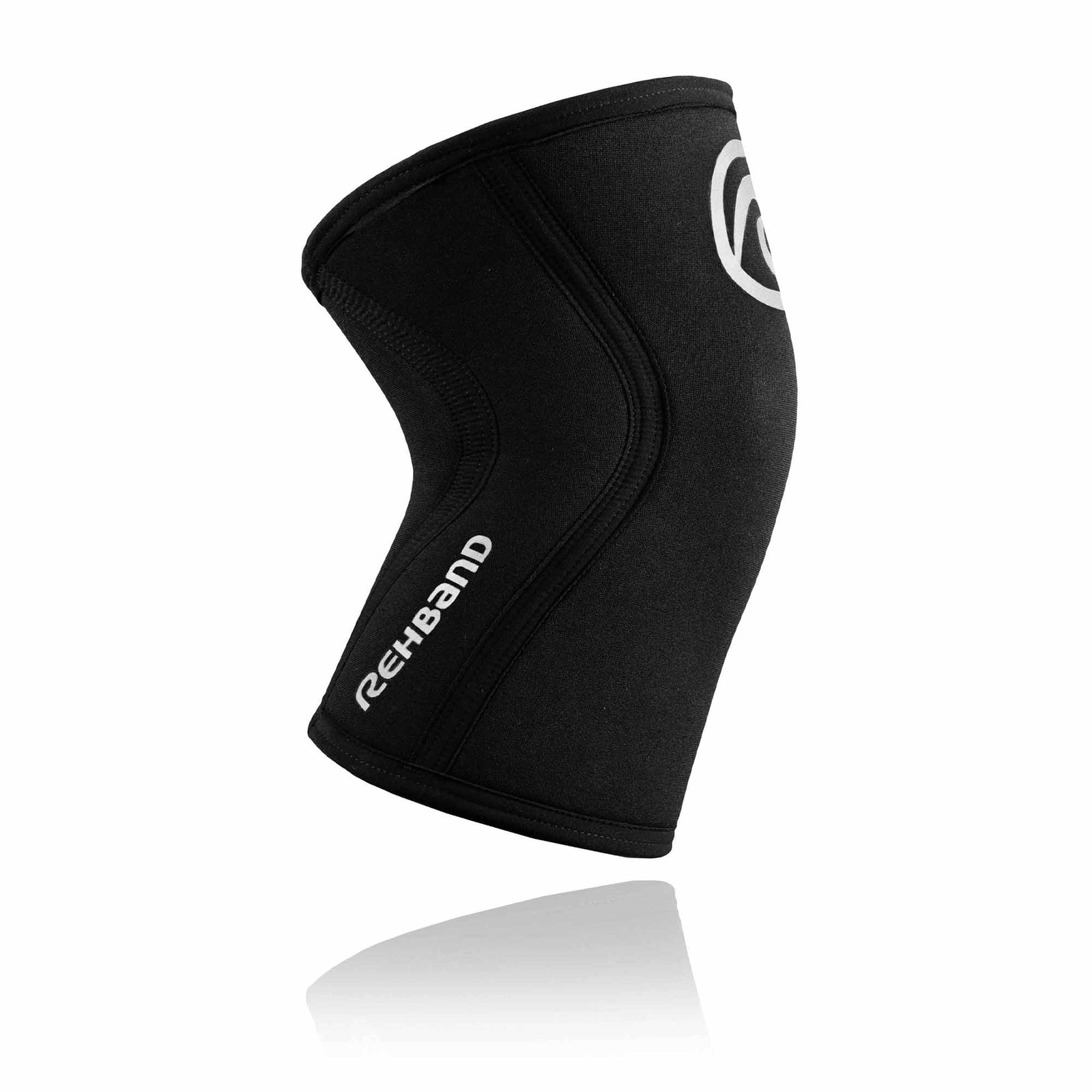 Rehband RX Knee Sleeve 5 mm (Kniebandage) Silber-Schwarz kaufen bei HighPowered.ch