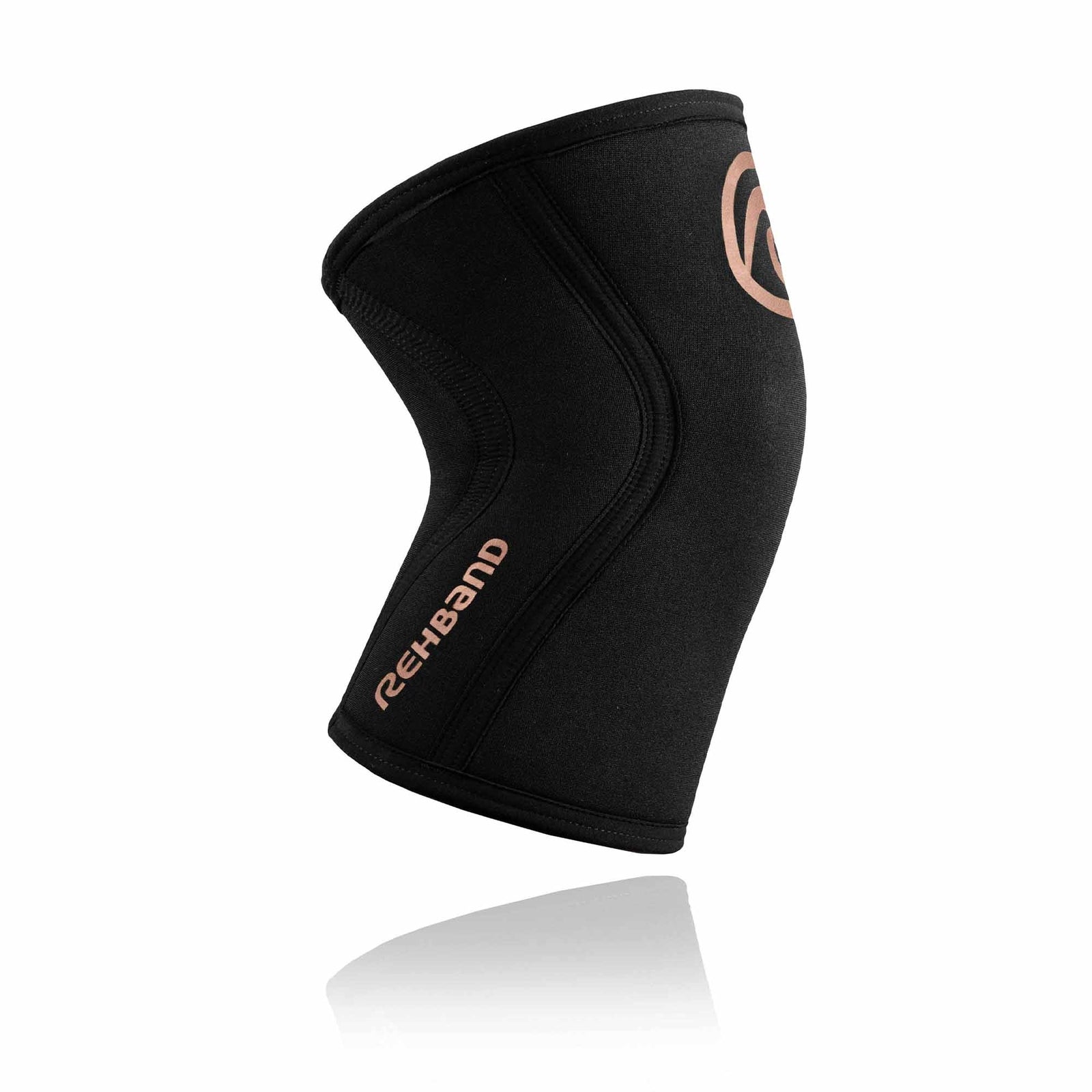 Rehband RX Knee Sleeve 5 mm (Kniebandage) Bronze-Schwarz kaufen bei HighPowered.ch