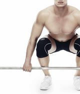 Acquista la ginocchiera Rehband RX Knee Sleeve 7 mm (fascia per ginocchio) nera su HighPowered.ch