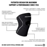Rehband UD Knee Sleeve Patella Open Schwarz kaufen bei HighPowered.ch