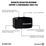 Rehband UD Tennis Elbow Strap Schwarz kaufen bei HighPowered.ch
