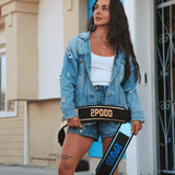 Blue Moon 4" Weightlifting Belt kaufen -  RK Industries Official Lifting Belts of USAW  - Fitness Onlineshop