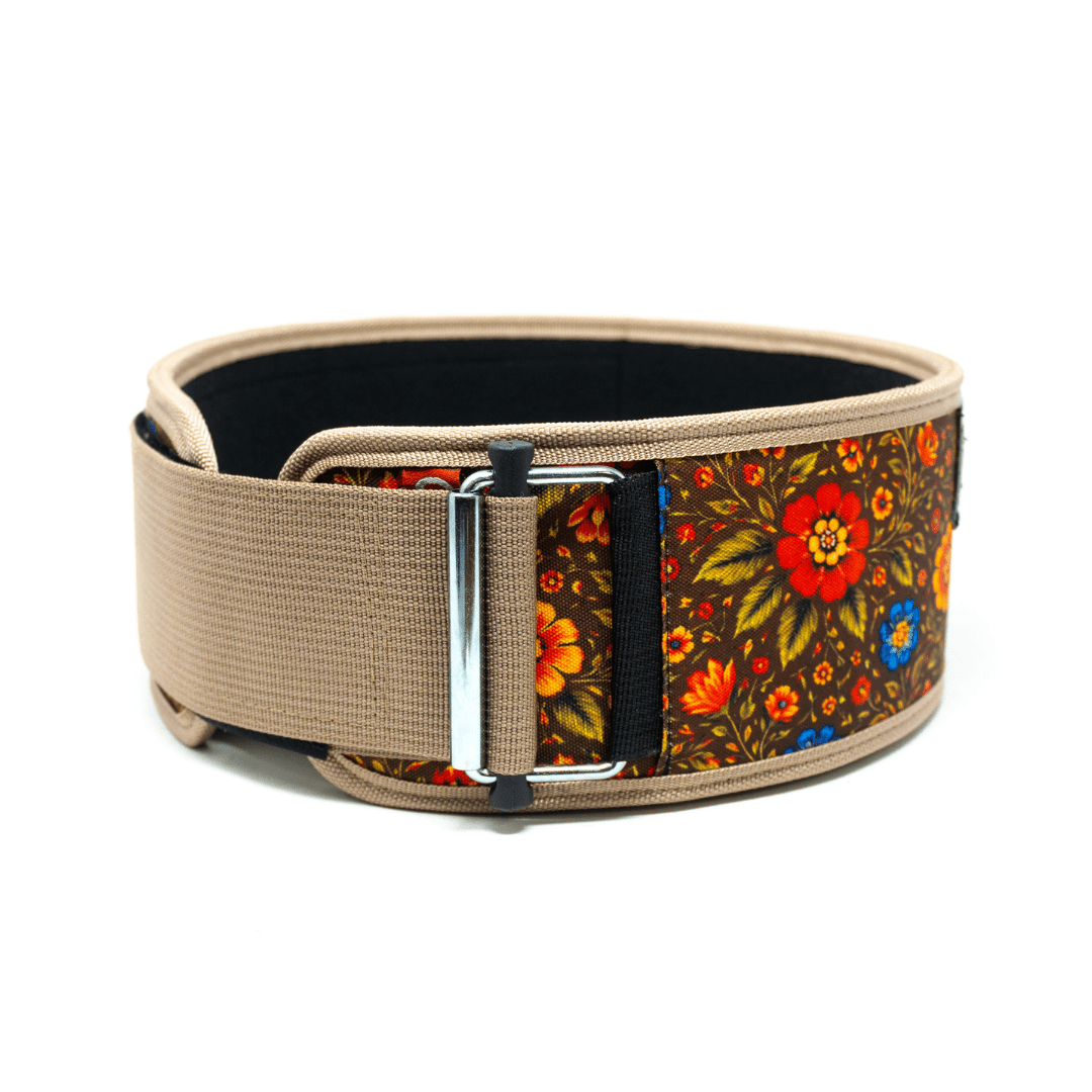 Florecer by Fee Saghafi 4" Weightlifting Belt kaufen -  RK Industries Official Lifting Belts of USAW  - Fitness Onlineshop