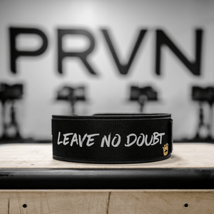 Leave No Doubt by PRVN 4" Weightlifting Belt kaufen -  RK Industries Official Lifting Belts of USAW  - Fitness Onlineshop