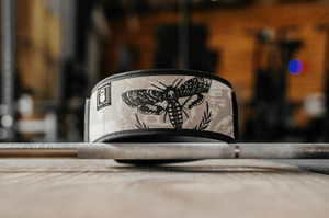 Memento Mori by Mattie Rogers 4" Weightlifting Belt kaufen -  RK Industries Official Lifting Belts of USAW  - Fitness Onlineshop