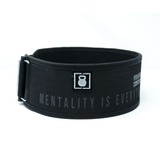 Mentality Is Everything by Craig Richey 4" Weightlifting Belt kaufen -  RK Industries Official Lifting Belts of USAW  - Fitness Onlineshop