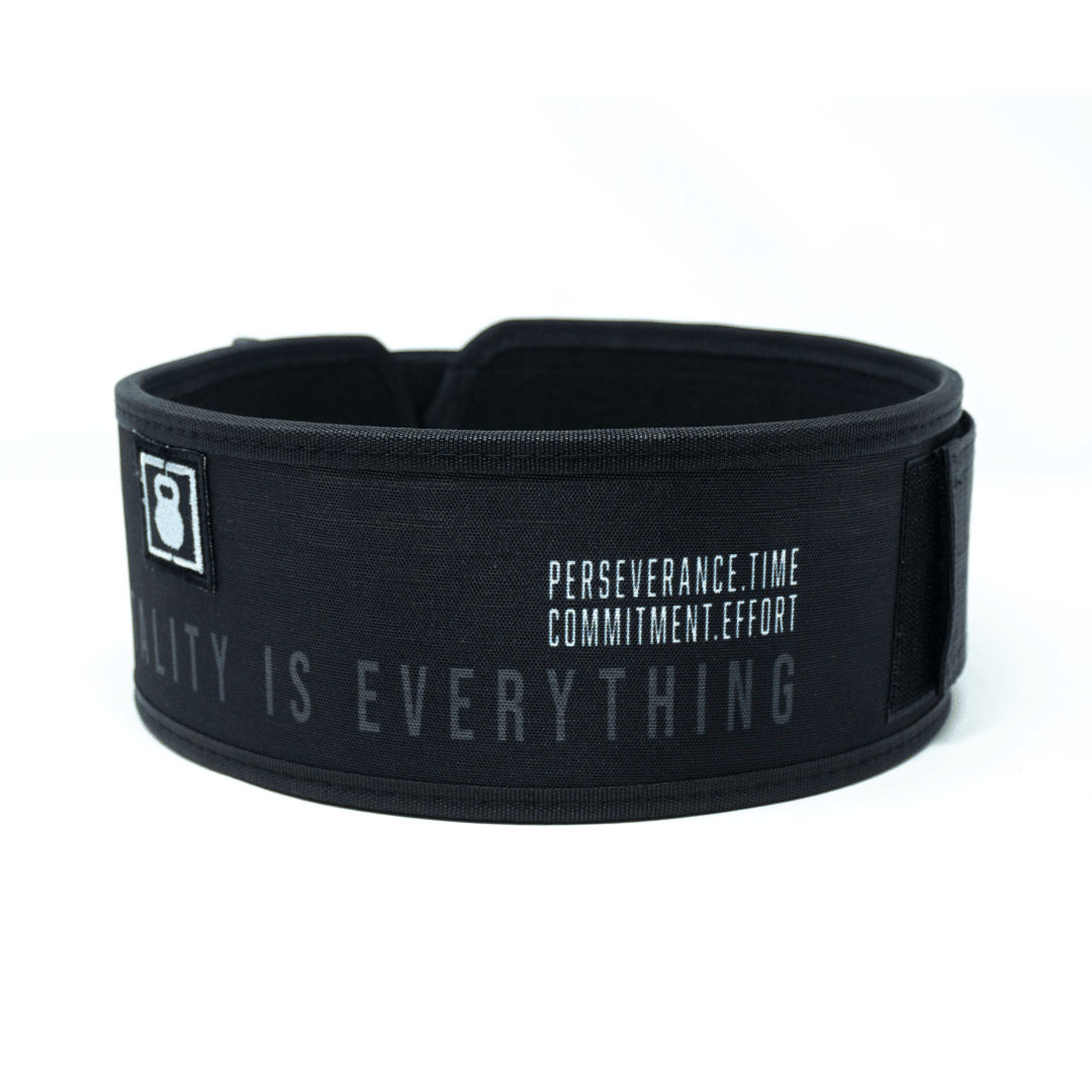 Mentality Is Everything by Craig Richey 4" Weightlifting Belt kaufen -  RK Industries Official Lifting Belts of USAW  - Fitness Onlineshop