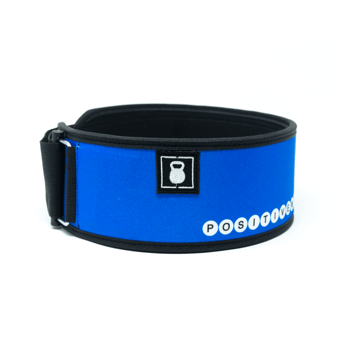 Positive Vibes by Alexis Raptis 4" Weightlifting Belt kaufen -  RK Industries Official Lifting Belts of USAW  - Fitness Onlineshop