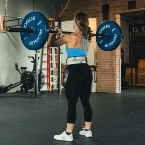 Pretty Strong for a Mom by Arielle Loewen 4" Weightlifting Belt kaufen -  RK Industries Official Lifting Belts of USAW  - Fitness Onlineshop