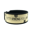 Pretty Strong for a Mom by Arielle Loewen 4" Weightlifting Belt kaufen -  RK Industries Official Lifting Belts of USAW  - Fitness Onlineshop