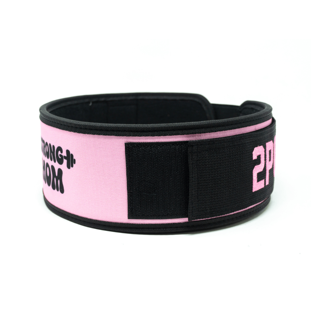 Pretty Strong for a Mom by Arielle Loewen 4" Weightlifting Belt kaufen -  RK Industries Official Lifting Belts of USAW  - Fitness Onlineshop