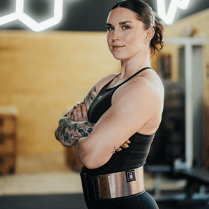 Ultraviolet by Mattie Rogers 4" Weightlifting Belt kaufen -  RK Industries Official Lifting Belts of USAW  - Fitness Onlineshop