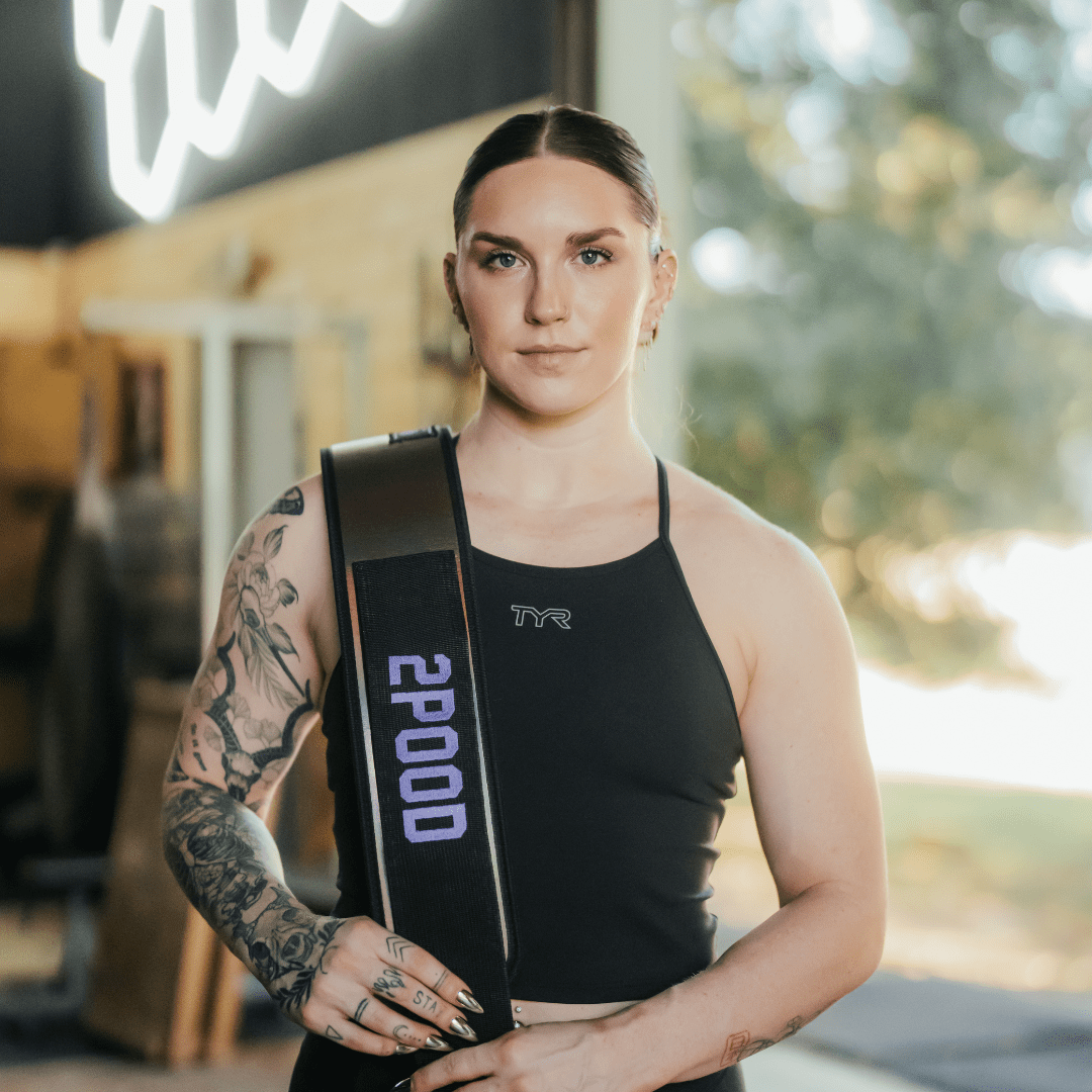 Ultraviolet by Mattie Rogers 4" Weightlifting Belt kaufen -  RK Industries Official Lifting Belts of USAW  - Fitness Onlineshop
