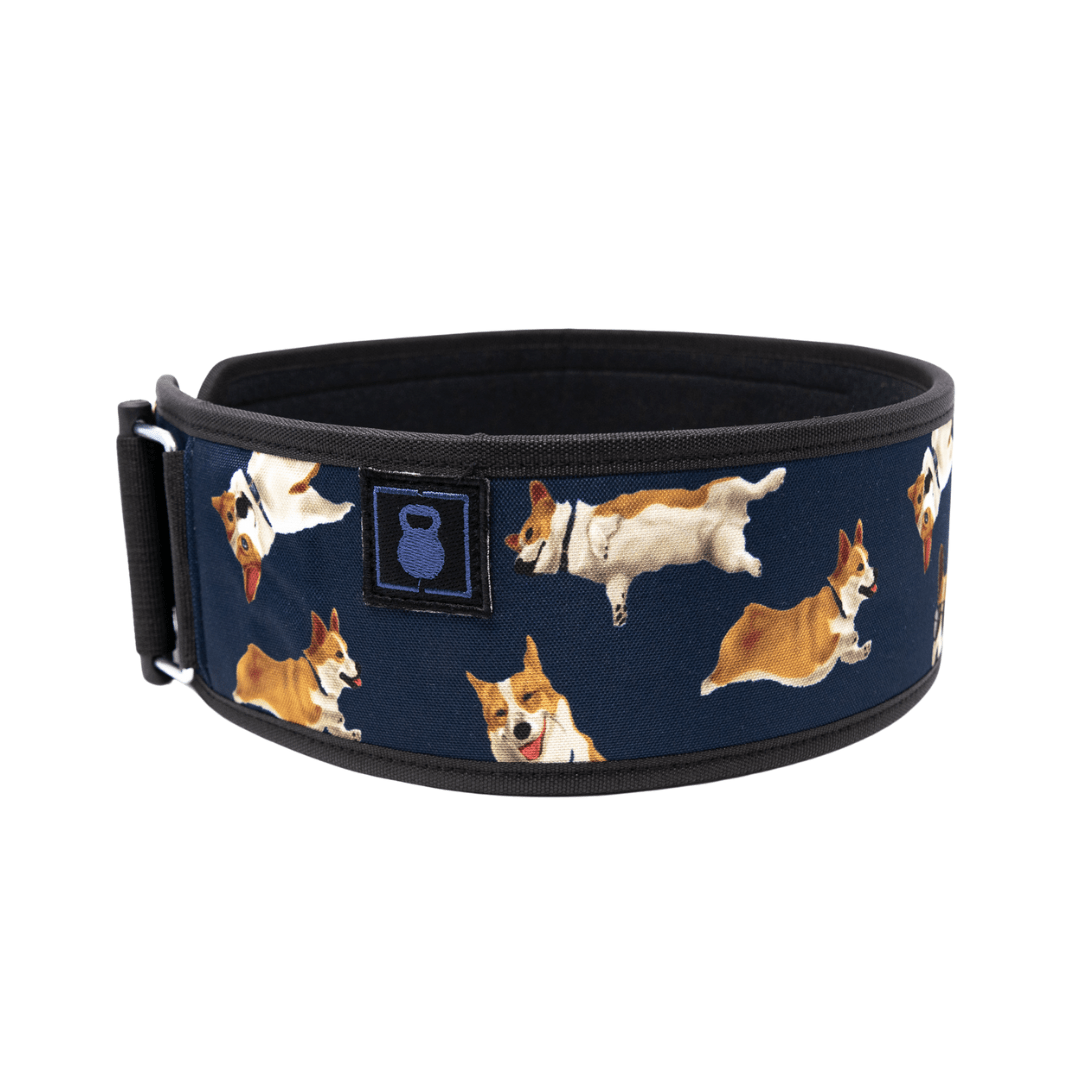Winston the Corgi 2.0 4" Weightlifting Belt kaufen -  RK Industries Official Lifting Belts of USAW  - Fitness Onlineshop