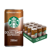 Acheter le Starbucks Doubleshot Espresso 12 x 200 ml au lait sur HighPowered.ch