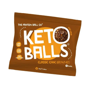 The Protein Ball Co Keto Ball Snack 25 g Classic Choc Brownies kaufen bei HighPowered.ch