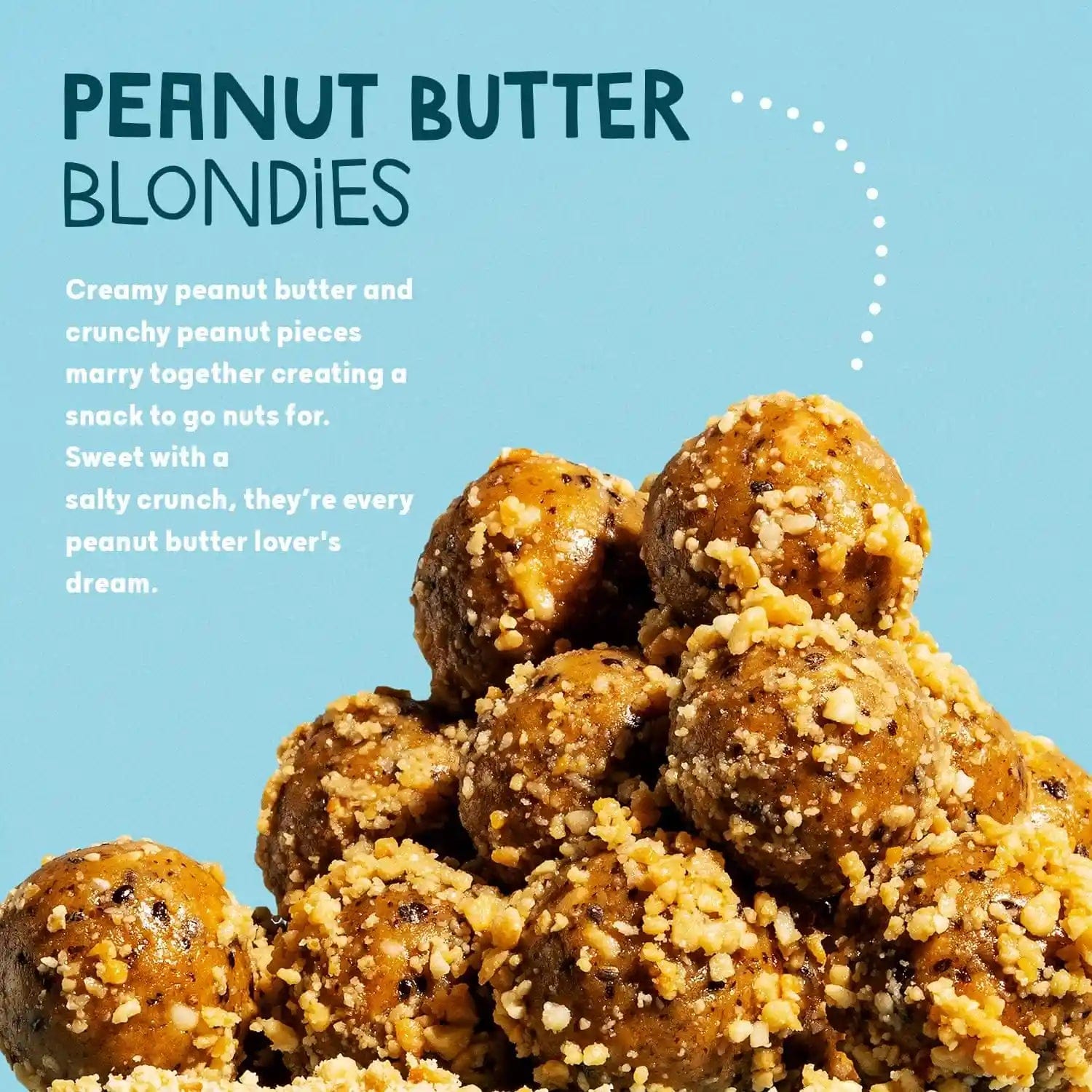 The Protein Ball Co Keto Ball Snack 25 g Peanut Butter Blondies kaufen bei HighPowered.ch