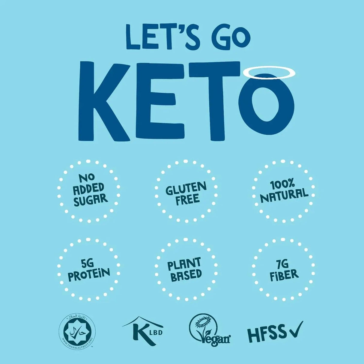 Achetez les blondies au beurre de cacahuète « Keto Ball Snack » de The Protein Ball Co (20 x 25 g) sur HighPowered.ch