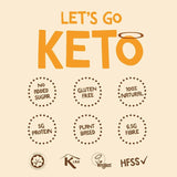 Achetez les blondies au caramel salé Keto Ball Snack 25 g de The Protein Ball Co sur HighPowered.ch