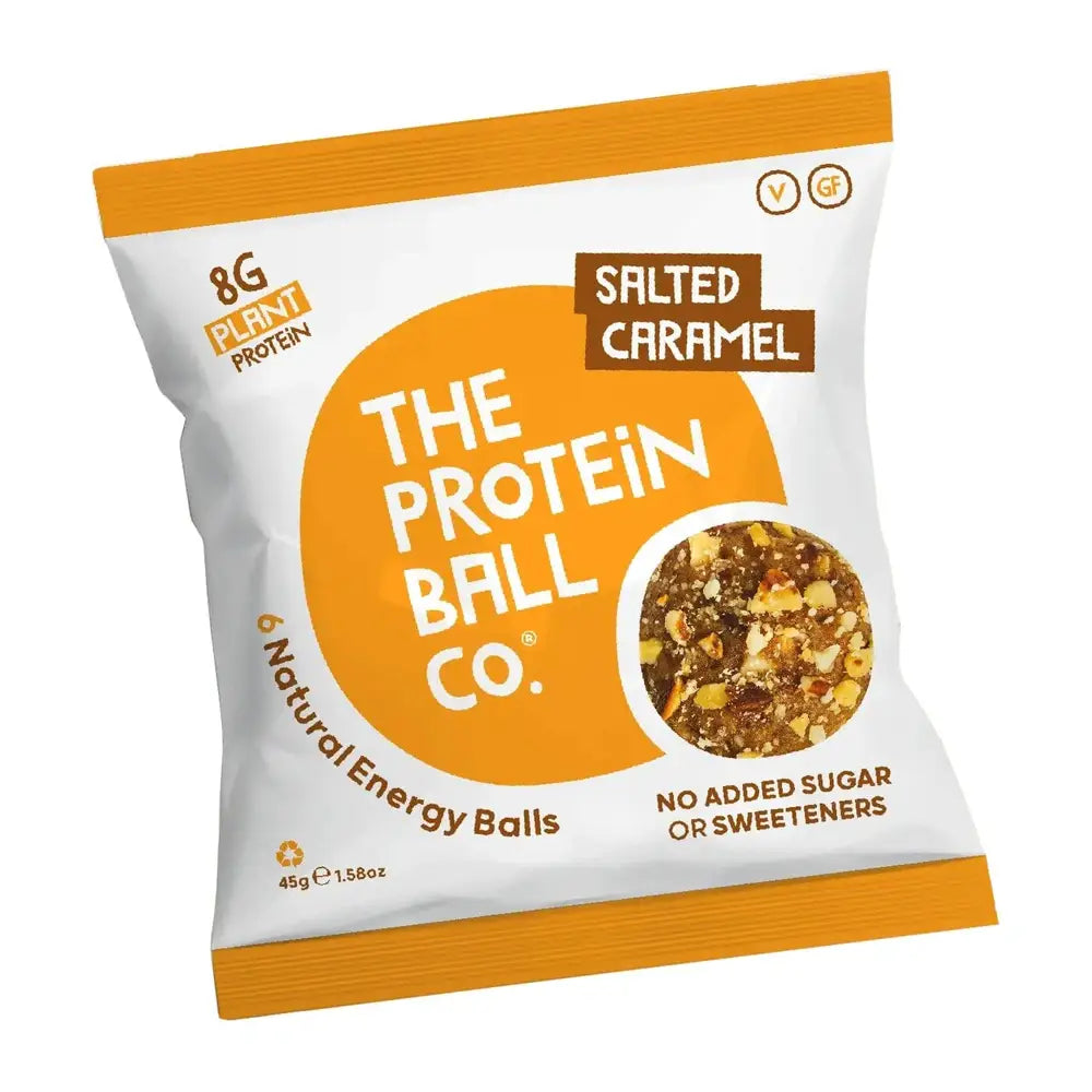 The Protein Ball Co Protein + Vitamin Balls (Breakfast To-Go) 45 g Salted Caramel kaufen bei HighPowered.ch