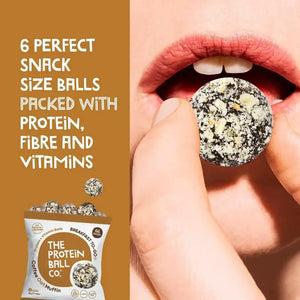 The Protein Ball Co Protein + Vitamin Balls (Breakfast To-Go) 45 g Coffee Oat Muffin kaufen bei HighPowered.ch