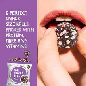 The Protein Ball Co Protein + Vitamin Balls (Breakfast To-Go) 10 x 45 g Blueberry Oat Muffin kaufen bei HighPowered.ch