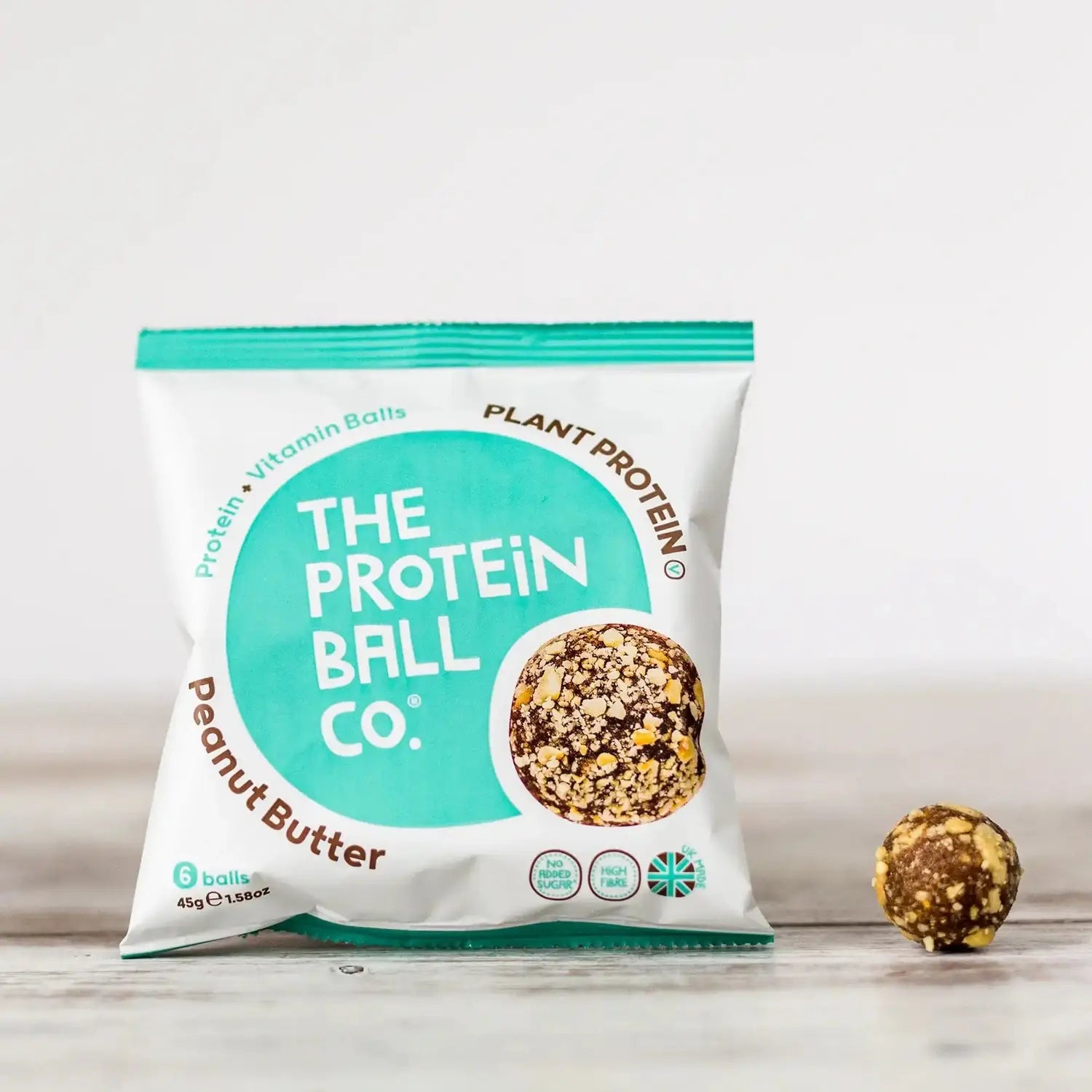 The Protein Ball Co Vegan Protein Balls 45 g Peanut Butter kaufen bei HighPowered.ch