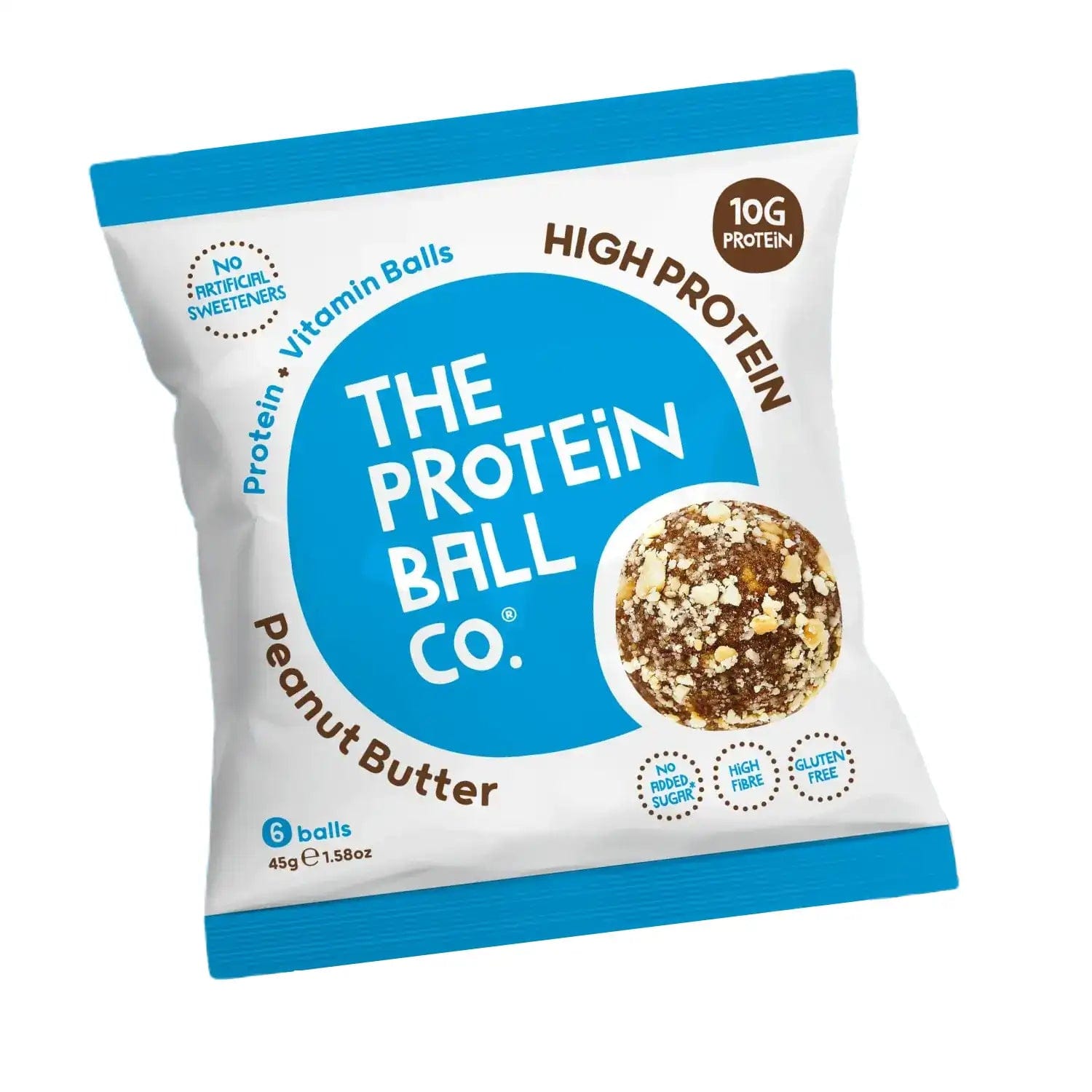 The Protein Ball Co Whey Protein Balls 45 g Peanut Butter kaufen bei HighPowered.ch