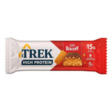 Acheter les barres TREK riches en protéines et pauvres en sucre 55 g / Biscoff - Barres protéinées végétaliennes TREK - Boutique en ligne de fitness