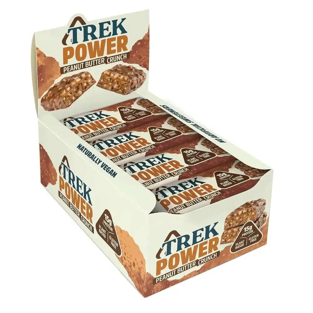 TREK TREK Power Riegel 16 x 55 g Peanut Butter Crunch kaufen bei HighPowered.ch