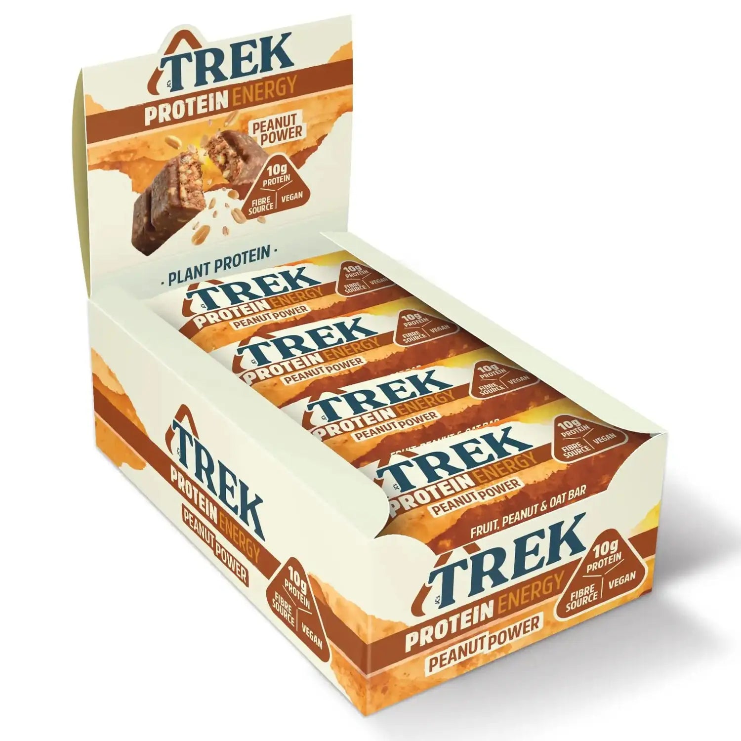 TREK TREK Protein Energy Riegel 16 x 55 g Peanut Power kaufen bei HighPowered.ch