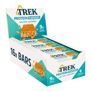 TREK Protein Flapjack 16 x 50 g / Salted Caramel kaufen -  TREK Proteinriegel  - Fitness Onlineshop