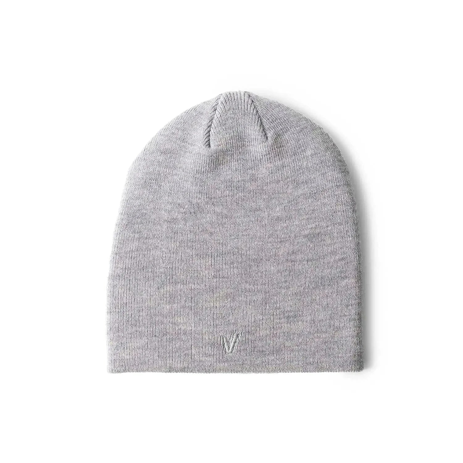 Beanie Merino Grau kaufen -  Velites Hüte  - Fitness Onlineshop