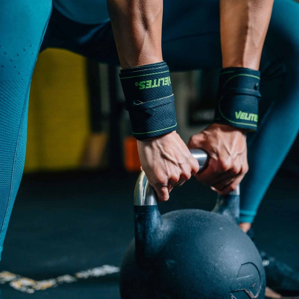 Velites Core Wrist Wraps (Auslaufmodell) Schwarz-Grün kaufen bei HighPowered.ch