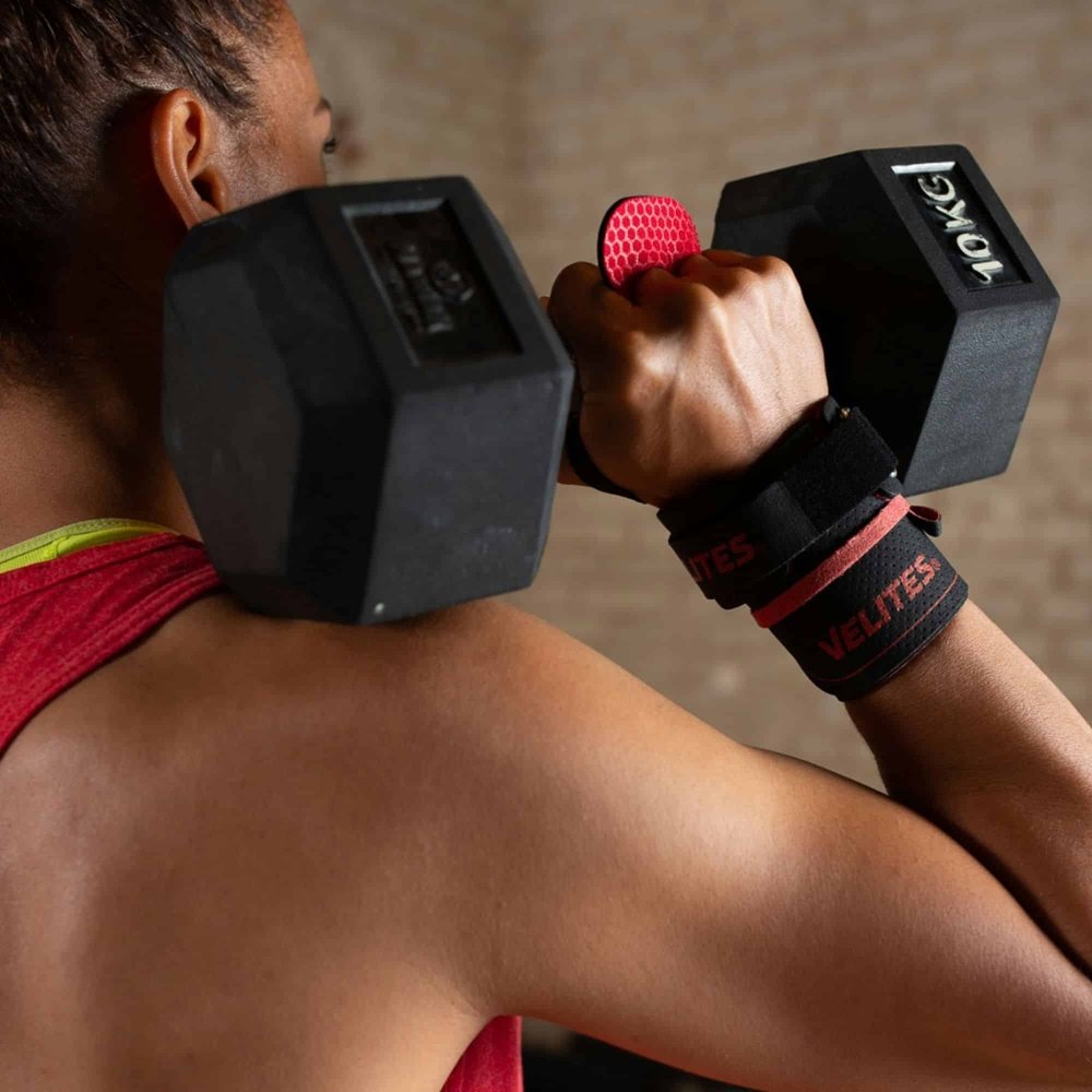 Velites Core Wrist Wraps (Auslaufmodell) Schwarz-Rot kaufen bei HighPowered.ch