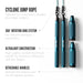 Cyclone Jump Rope (Trainingsspringseil) kaufen -  Velites Speed Ropes  - Fitness Onlineshop