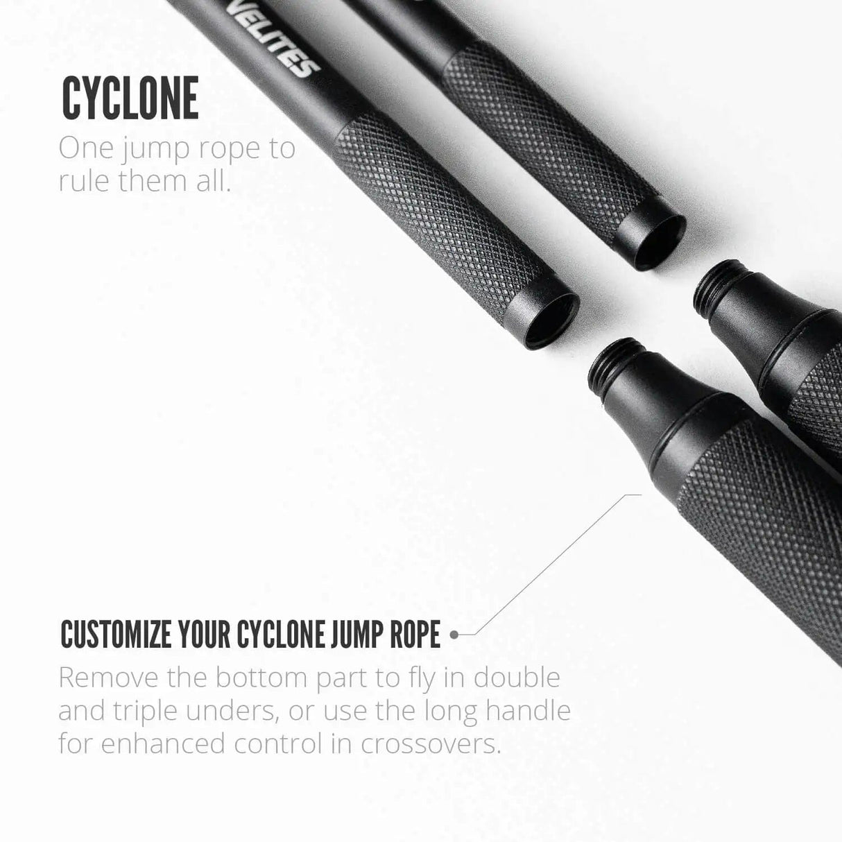 Buy Cyclone Jump Rope (training jump rope) - Velites Speed Ropes - Fitness Online Shop