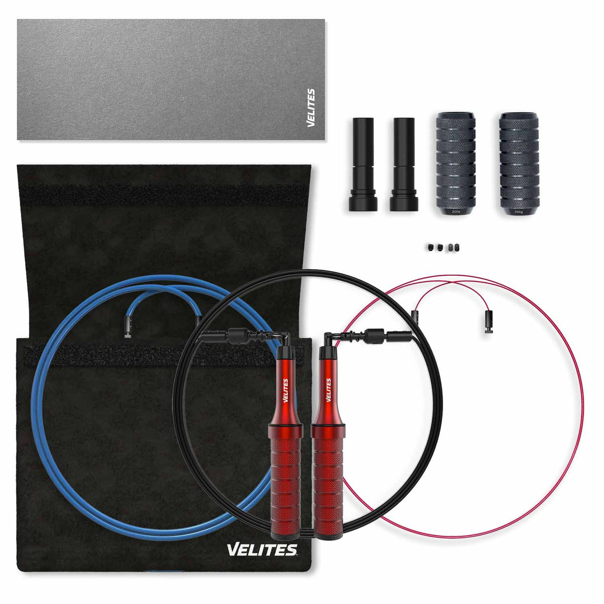 Buy Velites Earth 2.0 Jump Rope Complete Set All-In Red at HighPowered.ch
