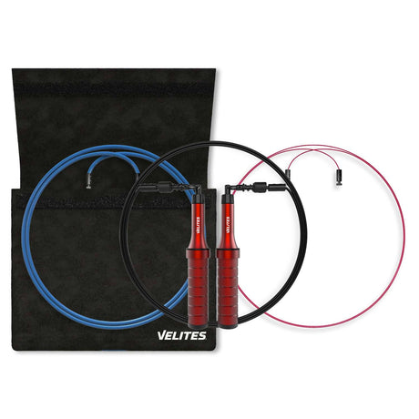Buy Velites Earth 2.0 Jump Rope Complete Set Essentials Red at HighPowered.ch