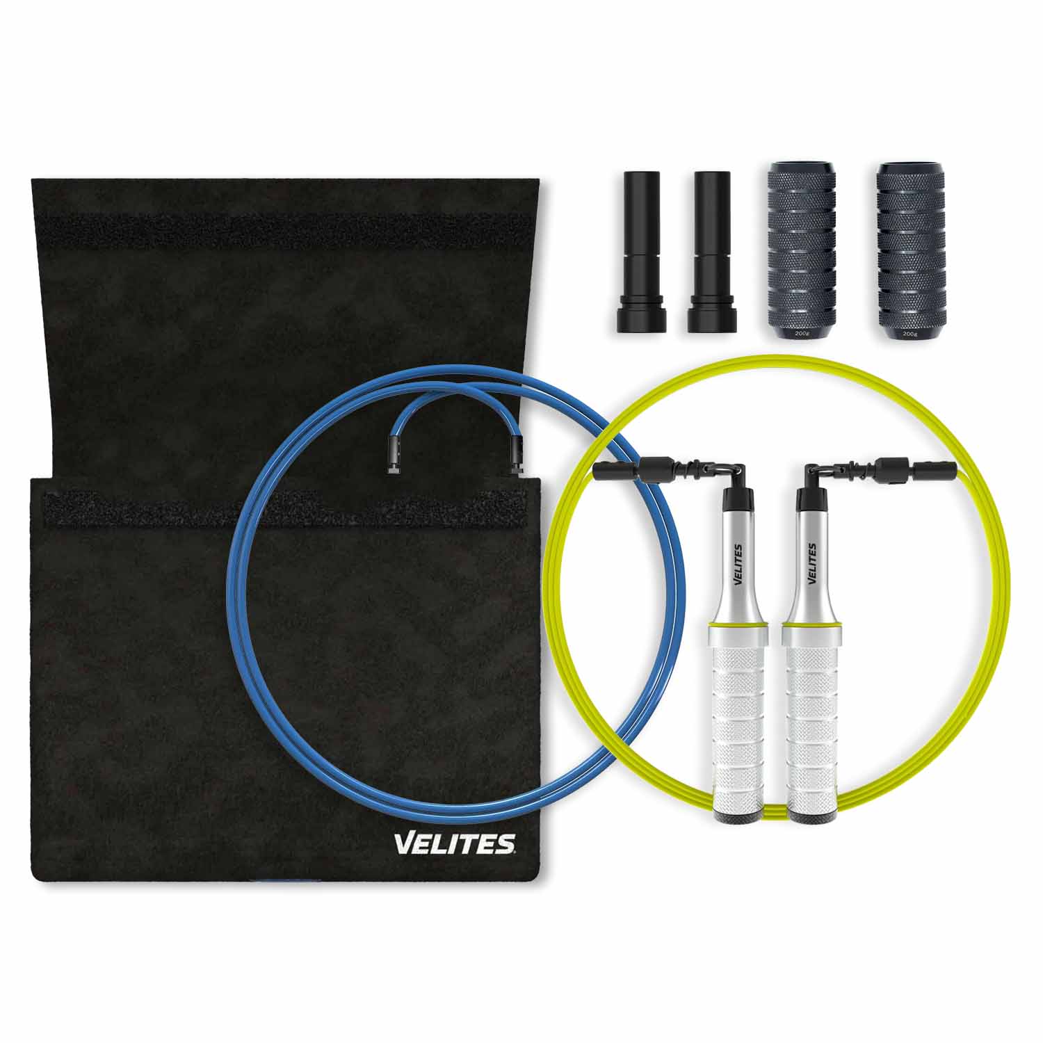 Velites Earth 2.0 Jump Rope Komplett-Set Super Heavy Silber kaufen bei HighPowered.ch