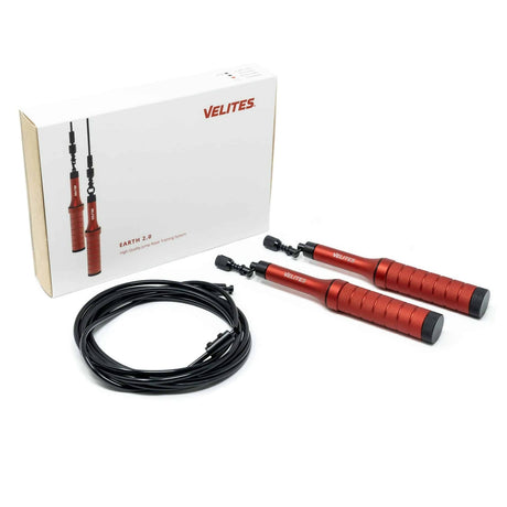 Buy Velites Earth 2.0 Jump Rope (training jump rope) red at HighPowered.ch