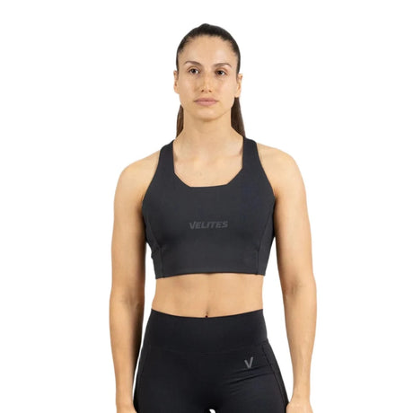 Holo Bra high Neck Schwarz / S kaufen -  Velites Oberteile Damen  - Fitness Onlineshop