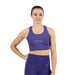 Holo Bra high Neck Violett / S kaufen -  Velites Oberteile Damen  - Fitness Onlineshop