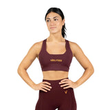 Holo Bra low Neck Bordeaux / S kaufen -  Velites Oberteile Damen  - Fitness Onlineshop