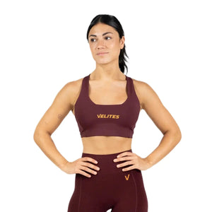 Holo Bra low Neck Bordeaux / S kaufen -  Velites Oberteile Damen  - Fitness Onlineshop
