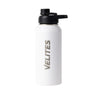 Isolierte Wasserflasche mit Mischkugel und praktischem Deckel (1000 ml) Weiss kaufen -  Velites Trinkflaschen  - Fitness Onlineshop